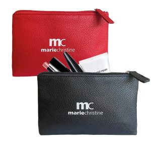 Lederen Make-up Etui - Afbeelding 2