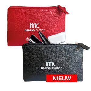 Lederen Make-up Etui