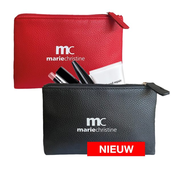 Lederen Make-up Etui